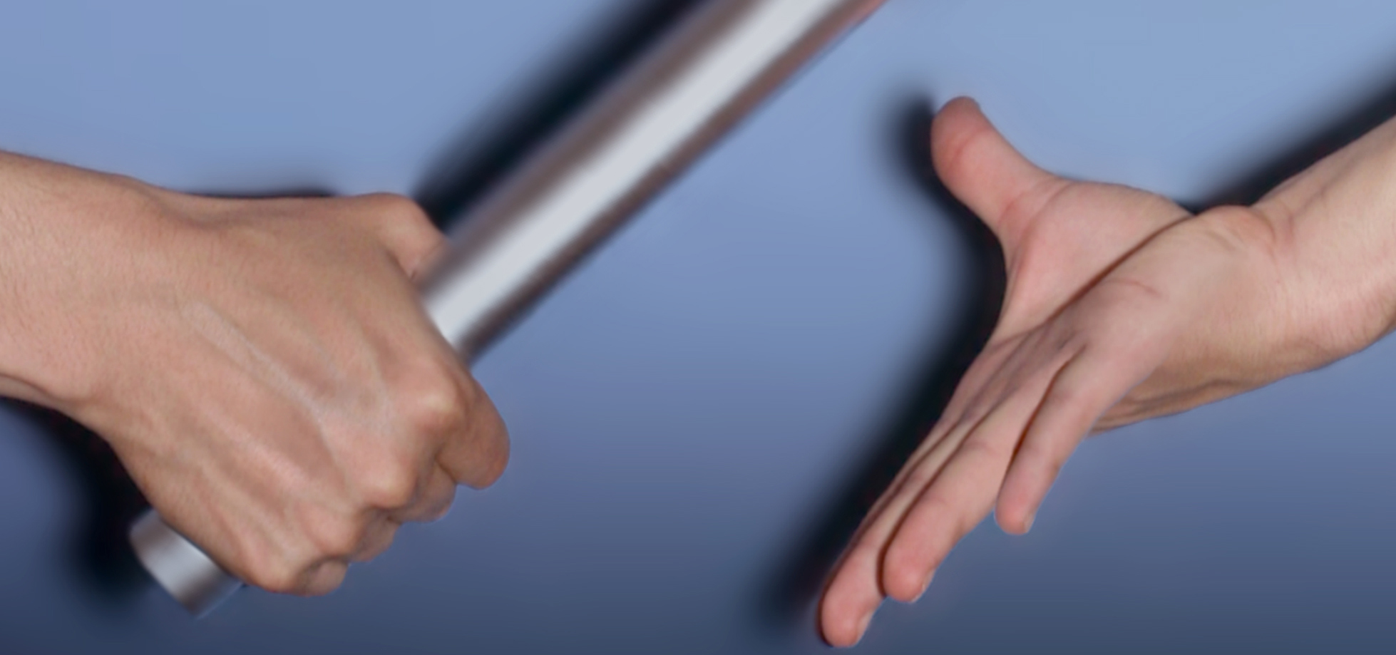 Passing the baton, business concepts.